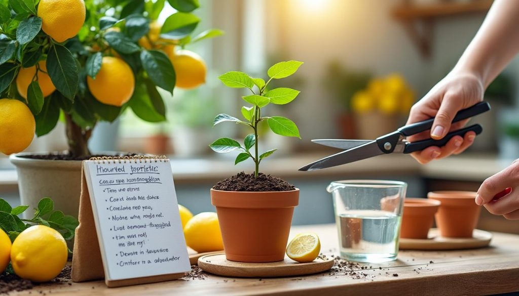 découvrez les étapes clés et conseils pratiques pour réussir la bouture d’un citronnier. apprenez comment prélever, planter et entretenir vos boutures pour obtenir un citronnier en bonne santé.