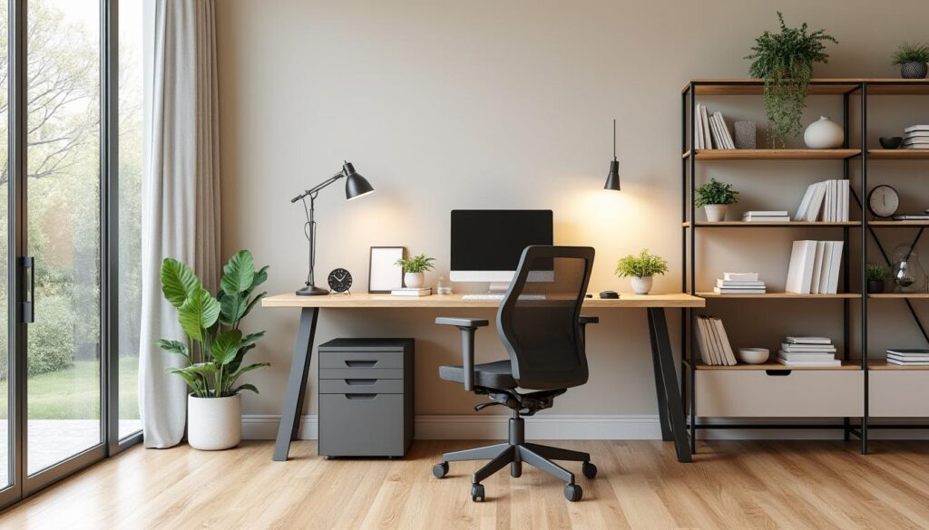 découvrez nos astuces pour aménager un cabinet à la maison en optimisant l'espace et le confort, afin de créer un environnement de travail efficace et agréable.