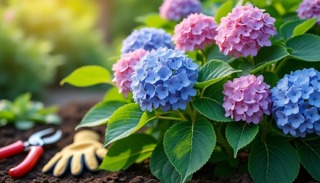 découvrez comment choisir et entretenir l'hydrangea macrophylla, l'hortensia à grandes feuilles, pour embellir votre jardin avec ses magnifiques fleurs colorées.