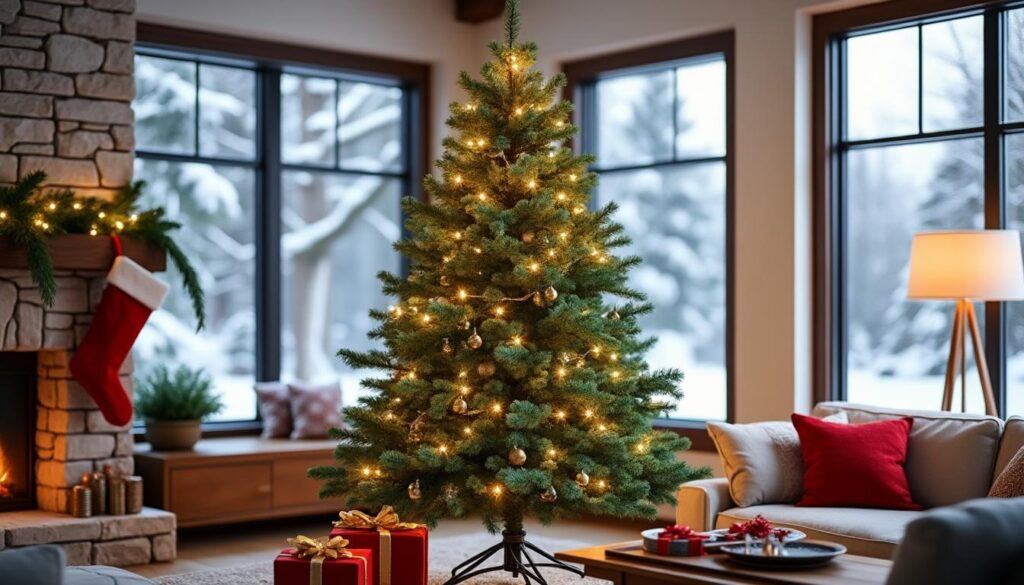 découvrez pourquoi le sapin nordmann est le choix préféré pour célébrer noël en intérieur, grâce à sa longue tenue, ses aiguilles douces et son aspect élégant.