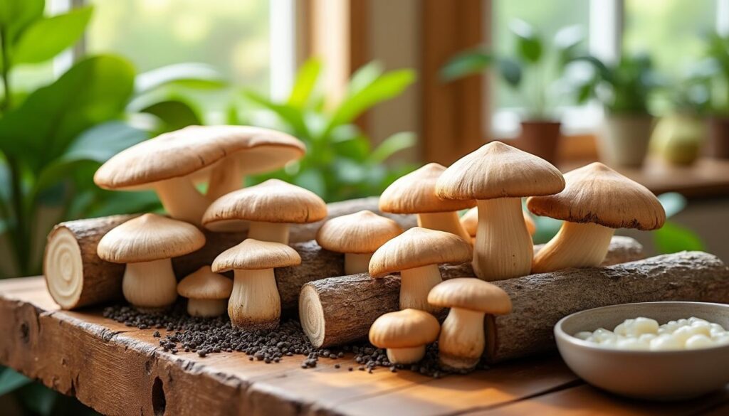 découvrez comment cultiver le shiitake chez vous facilement et profitez de ses nombreux bienfaits pour la santé grâce à nos conseils pratiques.