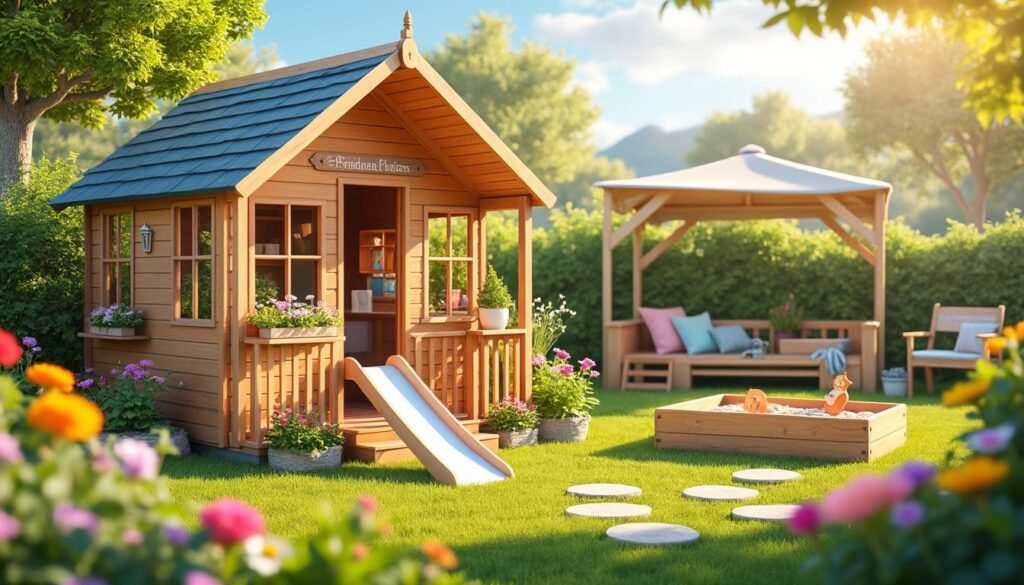 découvrez des idées créatives et sécurisées pour créer une cabane enfant extérieure, un refuge ludique où vos enfants pourront s'amuser en toute sécurité.