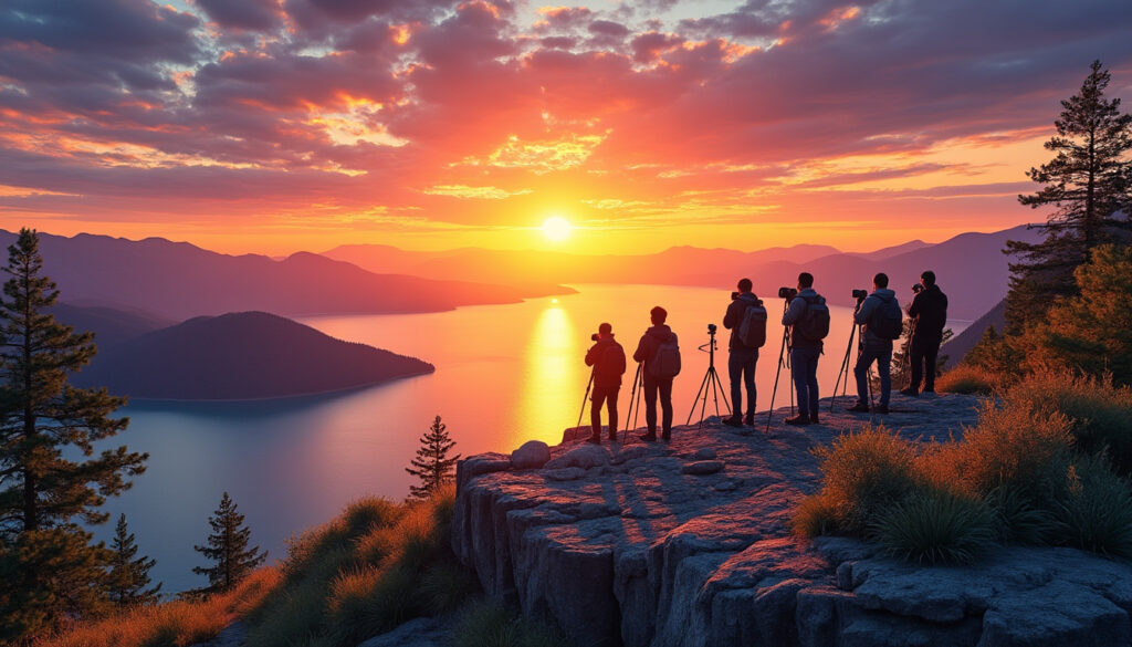 découvrez les meilleurs spots pour capturer des couchers de soleil spectaculaires et réaliser des photos inoubliables aux couleurs féeriques.