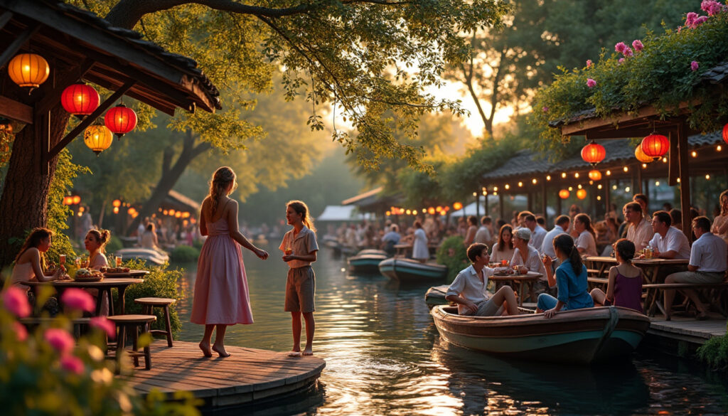 plongez dans l’ambiance conviviale et festive de la guinguette, et profitez de soirées inoubliables au bord de l’eau entre musique, danse et bonne humeur.