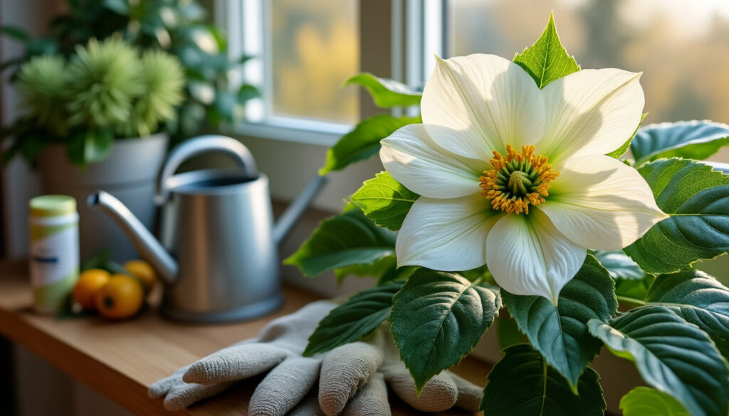 découvrez comment entretenir la rose de noël, cette magnifique fleur hivernale, pour qu’elle garde toute sa beauté et dure longtemps dans votre maison.