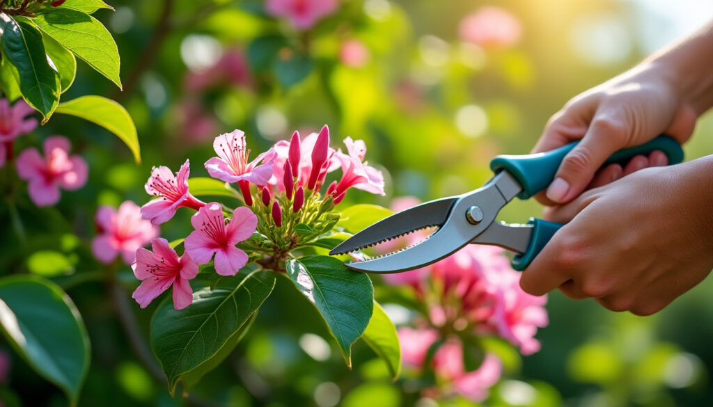 apprenez à tailler votre laurier rose correctement grâce à nos conseils essentiels pour assurer une floraison généreuse et un arbuste en pleine santé tout au long de l'été.