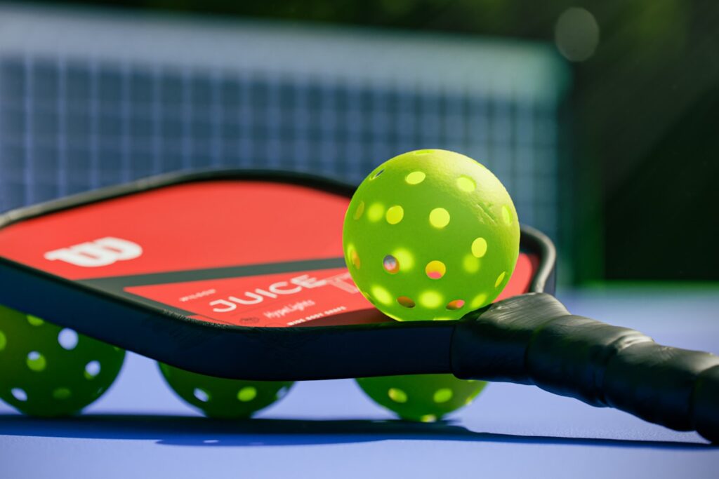 Pickleball Court Scene Made in blender 3.1 with photoshop