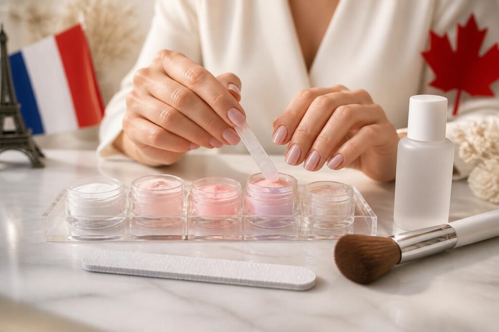 découvrez où acheter un kit de dip powder en france et au canada, et apprenez comment l'utiliser facilement pour des ongles parfaits et durables.