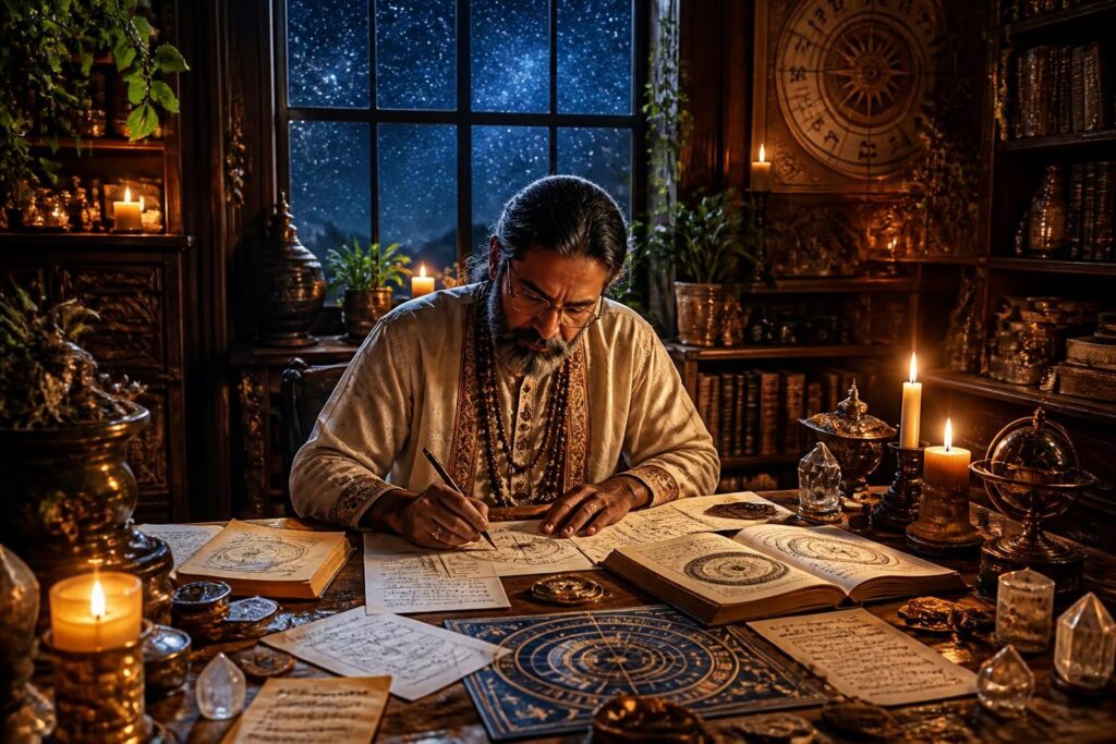 découvrez l'astrologie karmique avec nos calculs gratuits et interprétations clés pour mieux comprendre votre chemin de vie et vos leçons d'âmes.