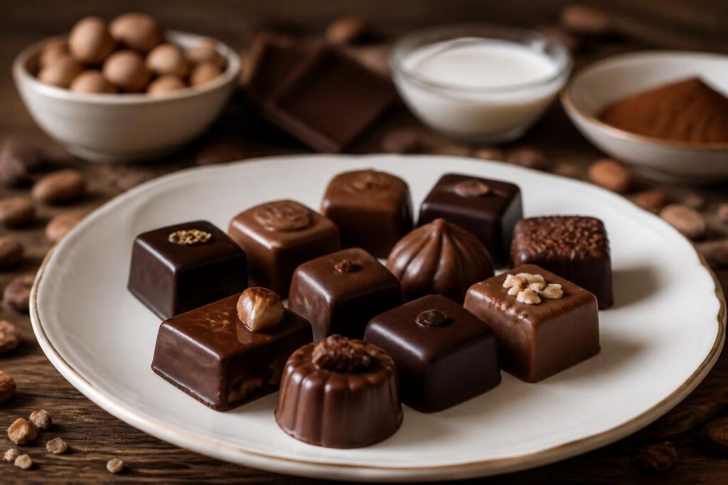 découvrez nos recettes gourmandes de praliné au chocolat, avec des variantes savoureuses au chocolat au lait pour des desserts délicieusement crémeux.