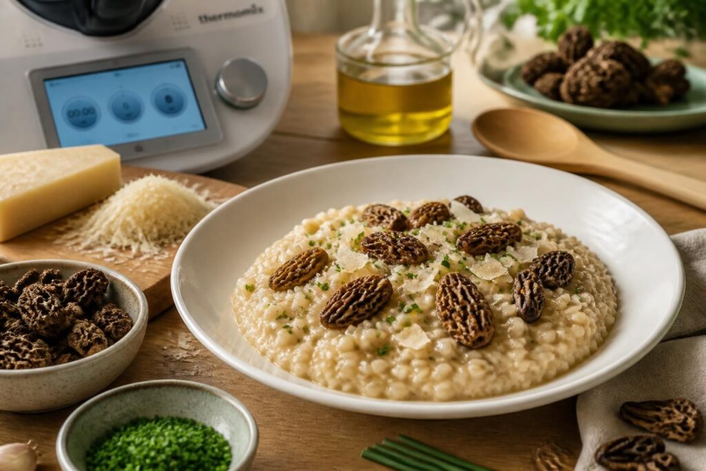 découvrez nos recettes classiques de risotto aux morilles et profitez des astuces thermomix pour réussir un plat délicieux et savoureux à la maison.