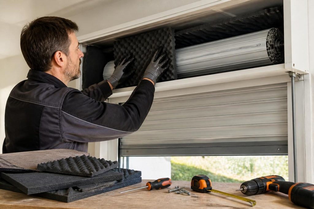 découvrez comment installer un kit d'isolation phonique pour coffre de volet roulant et améliorez efficacement le confort acoustique de votre intérieur.