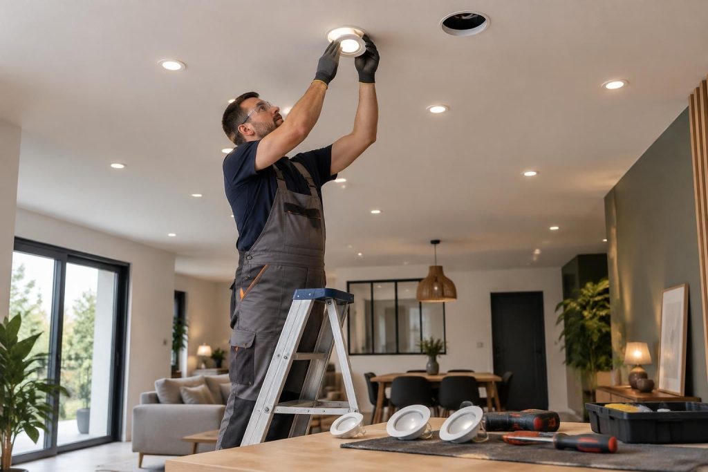 découvrez comment choisir et installer des spots au plafond : emplacement, raccordement et conseils pratiques pour un éclairage réussi.