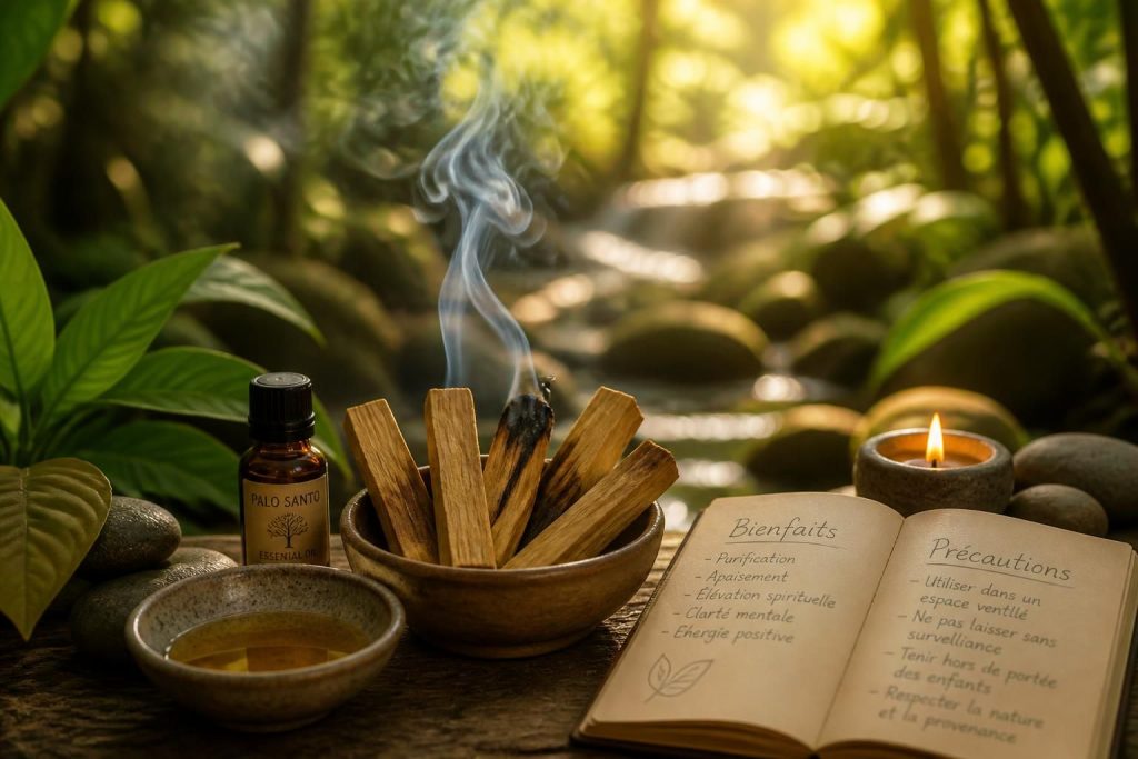 découvrez les bienfaits du palo santo, ses différents usages traditionnels et les précautions essentielles à prendre pour en profiter en toute sécurité.