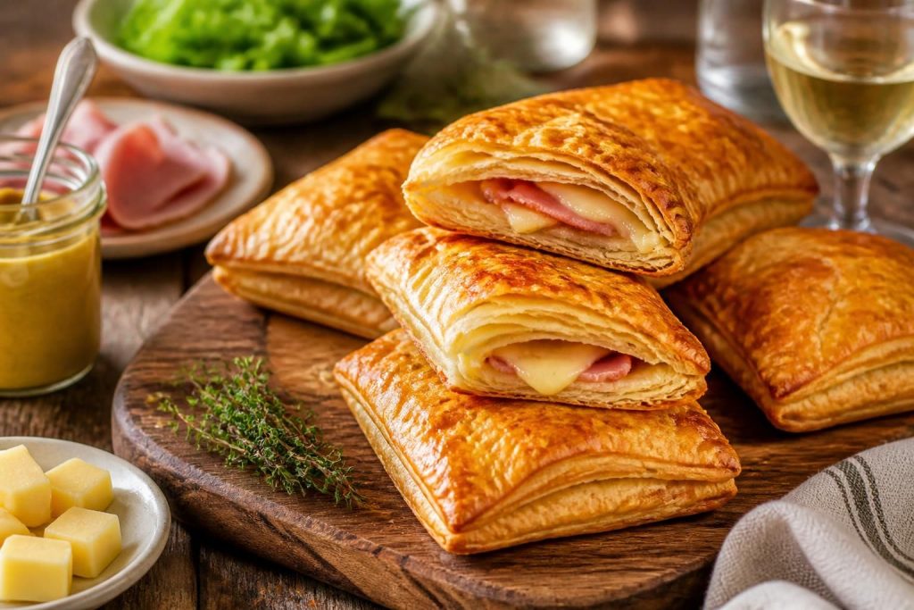 découvrez nos recettes faciles de feuilletés jambon fromage, parfaites pour toutes les occasions et prêts en quelques minutes.