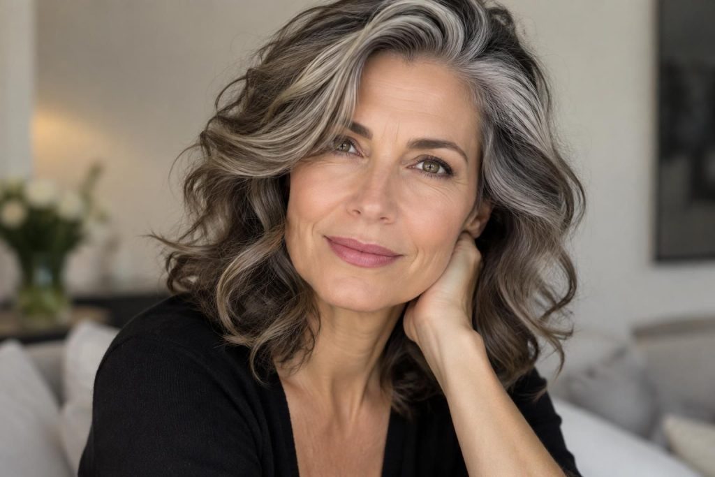 découvrez le balayage poivre et sel, une coloration subtile qui sublime les cheveux gris et blancs pour un look naturel, lumineux et élégant.