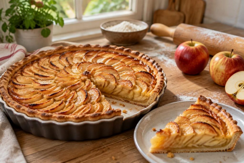 préparez une délicieuse pâte brisée aux pommes avec cette recette simple, idéale pour réussir une tarte maison croustillante et savoureuse.