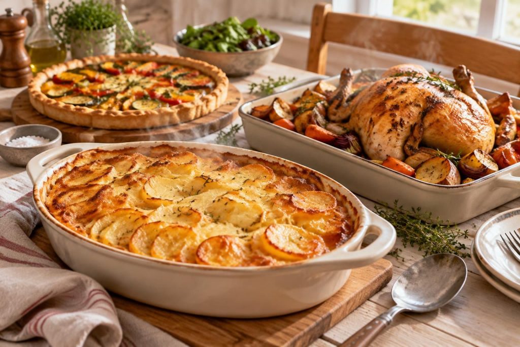 découvrez des recettes de plats au four simples et savoureuses : des idées faciles à préparer pour régaler toute la famille au quotidien.